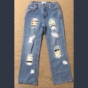 Custom Pokemon Distressed Jeans